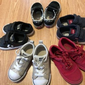 Lot of Toddler Boys Shoes Sizes 7-8